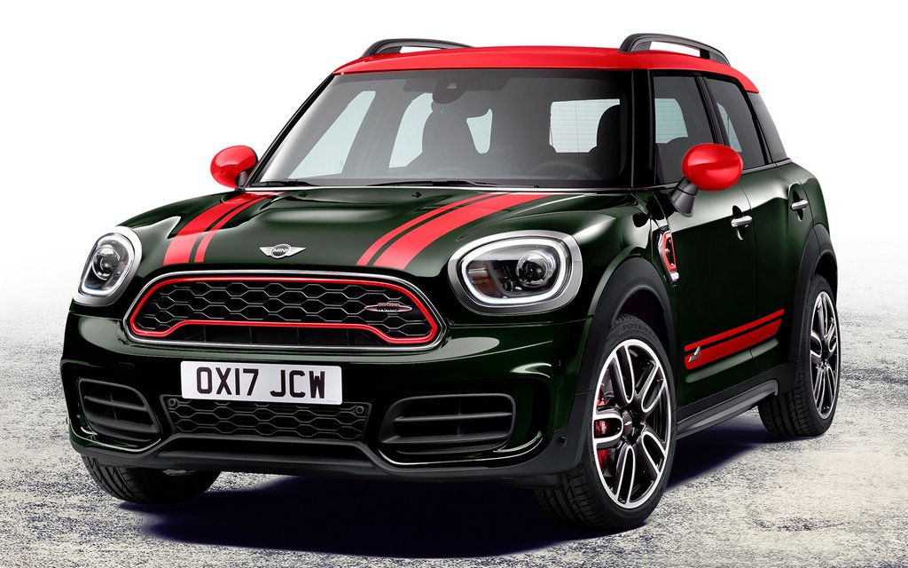 Overview compact crossover MINI Countryman JCW