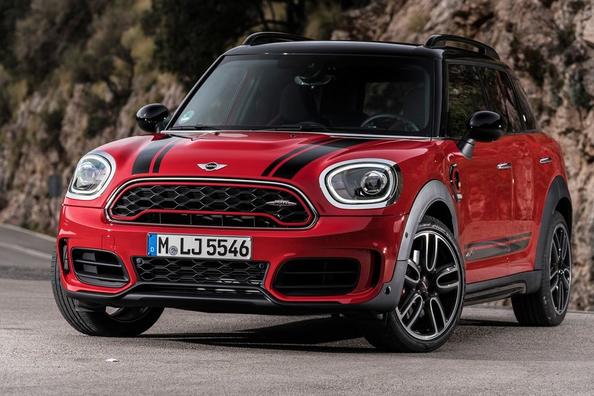 Overview compact crossover MINI Countryman JCW