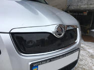Skoda Fabia 2007-2014 Winter grille cover (2007-2010, upper) photo 2
