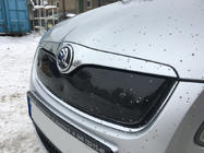 Skoda Fabia 2007-2014 Winter grille cover (2007-2010, upper) photo 3