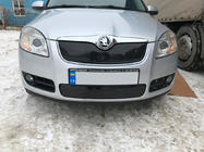 Skoda Fabia 2007-2014 Winter grille cover (2007-2010, upper) photo 4