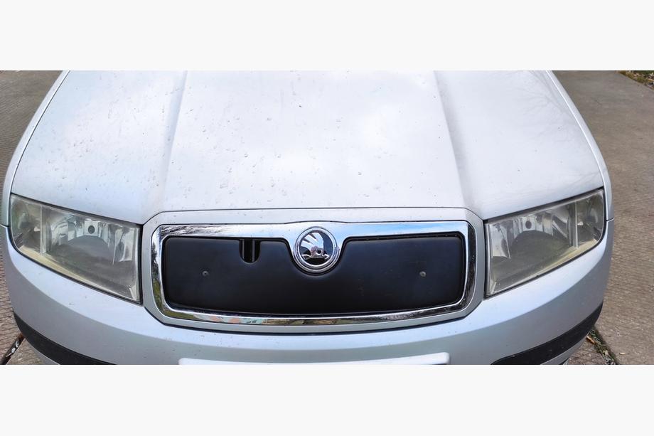 Skoda Fabia 2000-2007 Winter cover for grille Glossy Photo 4