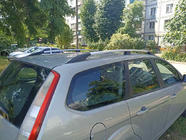 Ford Focus II 2008-2011 Aluminum Roof Rails (Caravan, Chrome) photo 5