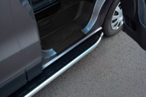 Fiat Fiorino/Qubo 2008-2024 Side Steps Fullmond (2 pcs, aluminum) photo 1