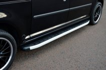 Peugeot Bipper 2008-2017 Side Steps Fullmond (2 pcs, aluminum) photo 2