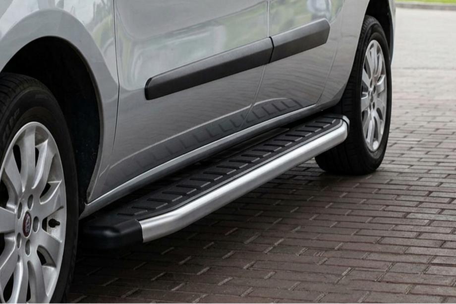 Fiat Doblo II 2010-2022 Side Steps Fullmond (2 pcs, Aluminum) Image