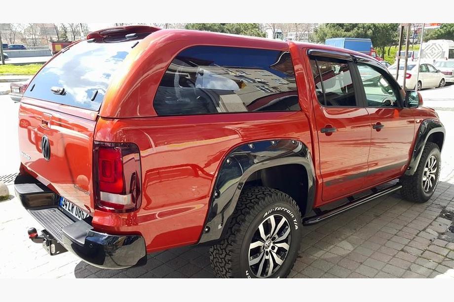Volkswagen Amarok 2010-2022 Fender flares (fiberglass, paintable) 19 cm Photo 4
