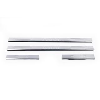 Door Sill Covers (4 pcs, Carmos) Audi A3 1996-2003 photo 2