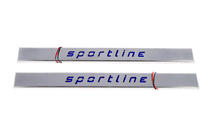 Mercedes E-class W124 1984–1997 LED Door Sill Plates Short (2 pcs, Stainless Steel) photo 3