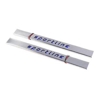 LED Door Sill Plates Short (2 pcs, Stainless Steel) photo 1