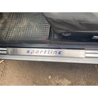 LED Door Sill Plates Short (2 pcs, Stainless Steel) photo 2