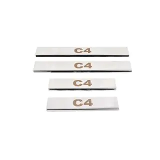 Carmos Door Sill Protectors (4 pcs, Stainless Steel) photo 3