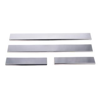 Carmos Door Sill Protectors (4 pcs, Stainless Steel) Toyota Auris 2007-2012 photo 2