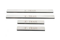 Nissan X-trail T30 2002-2007 Carmos Door Sill Protectors (4 pcs, Stainless Steel) photo 2