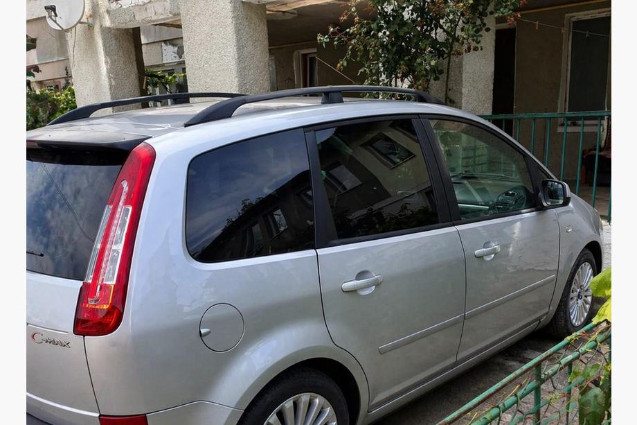 Ford C-Max 2004-2010 Black Roof Rails Image