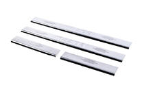 Mazda 3 2003-2009 Door Sill Cover Carmos (Stainless Steel) V-1 4 door sill plates with V-1 inscription photo 2
