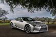 Overview of the sports coupe Lexus LC 500 photo 12