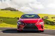 Overview of the sports coupe Lexus LC 500 photo 8