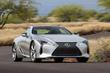 Overview of the sports coupe Lexus LC 500 photo 4