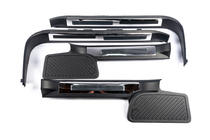 Toyota Land Cruiser 200 2007-2021 Plastic illuminated door sills (black) photo 4