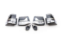 Toyota Land Cruiser 200 2007-2021 Tail Lights 2016+ (Executive Black) photo 9