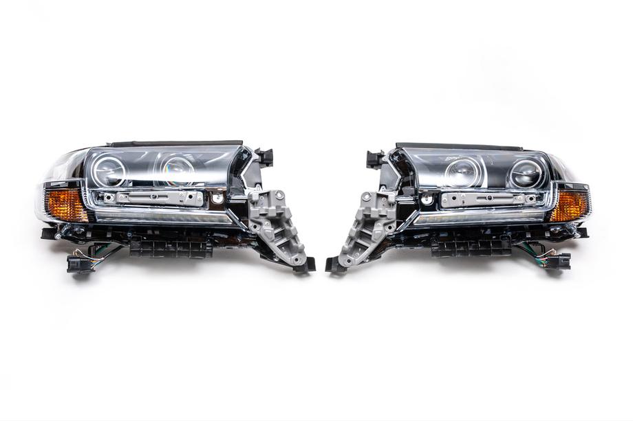 Toyota Land Cruiser 200 2007-2021 Front Headlights 2016+ (Executive) Complete Set (2 pcs) Photo 11