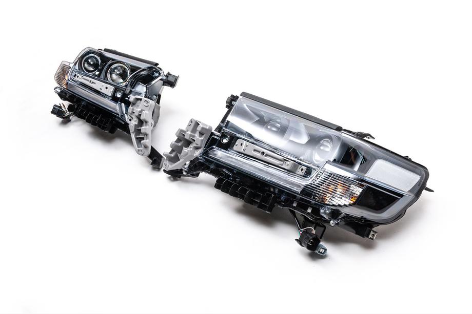 Toyota Land Cruiser 200 2007-2021 Front Headlights 2016+ (Executive) Complete Set (2 pcs) Photo 2