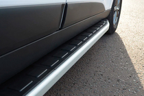 Kia Sportage 2010-2015 Side Steps Fullmond (2 pcs, aluminum) photo 4