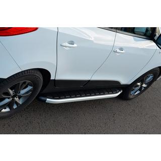 Side Steps Fullmond (2 pcs, aluminum) Kia Sportage 2010-2015 photo 2