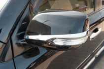 Toyota Land Cruiser 200 2007-2021 Mirror Covers 2012-2021 (2 pcs, Chrome) photo 2