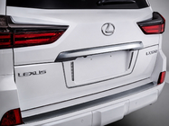 Lexus LX570/450d 2008-2022 Rear bumper insert with chrome (2016+) photo 2