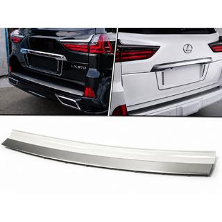 Rear bumper insert with chrome (2016+) Lexus LX570/450d 2008-2022 photo 1
