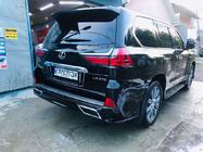 Lexus LX570/450d 2008-2022 Rear bumper edge cover (2016+, 2 pcs) photo 2