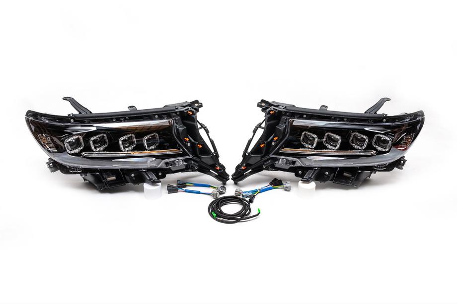 Toyota Land Cruiser Prado 150 2009-2023 Front Headlights Lexus-Design 4-LED V1 (2017+, 2 pcs) Photo 5
