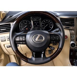 Steering wheel assembly (wood look) Lexus LX570/450d 2008-2022 photo 1