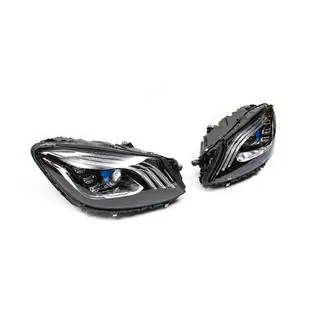 Facelift Front Headlights with Control Units (OEM) photo 4
