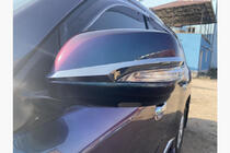 Toyota Land Cruiser Prado 150 2009-2023 Mirror covers (2 pcs, chrome) photo 12