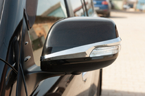 Toyota Land Cruiser Prado 150 2009-2023 Mirror covers (2 pcs, chrome) photo 8