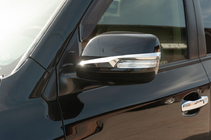 Toyota Land Cruiser Prado 150 2009-2023 Mirror covers (2 pcs, chrome) photo 9