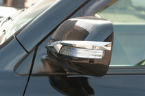Toyota Land Cruiser Prado 150 2009-2023 Mirror covers (2 pcs, chrome) photo 2