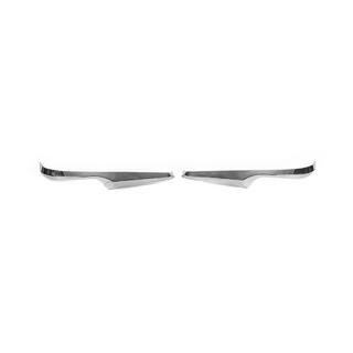 Mirror covers (2 pcs, chrome) Toyota Land Cruiser Prado 150 2009-2023 photo 3