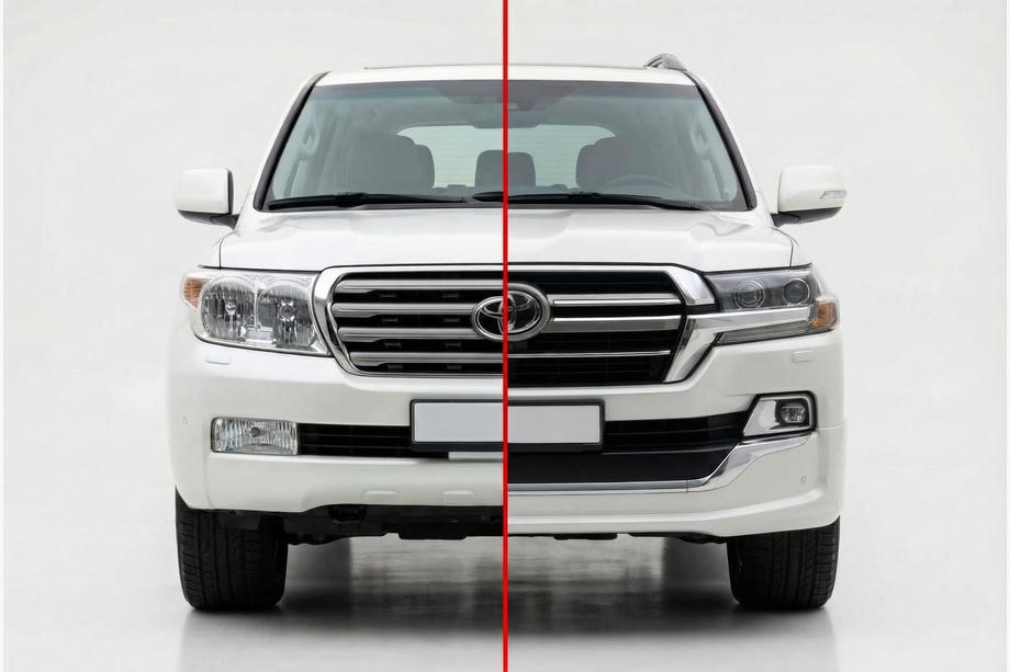 Toyota Land Cruiser 200 2007-2021 Facelift conversion kit from LC200 2008-2015 to 2019 Executive Photo 1
