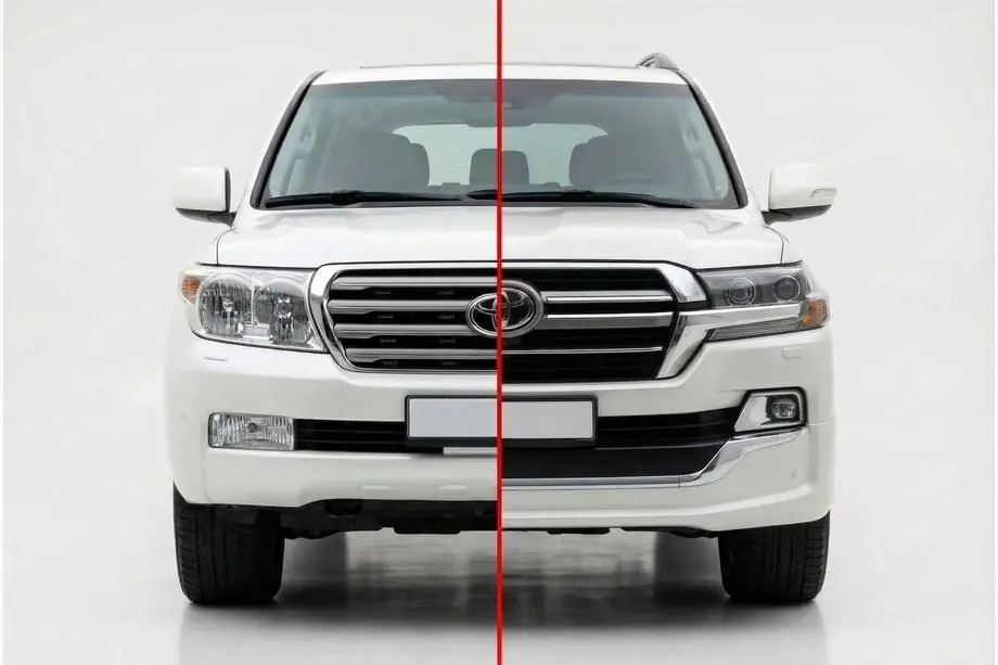 Toyota Land Cruiser 200 2007-2021 Facelift conversion kit from LC200 2008-2015 to 2019 Executive Photo 1