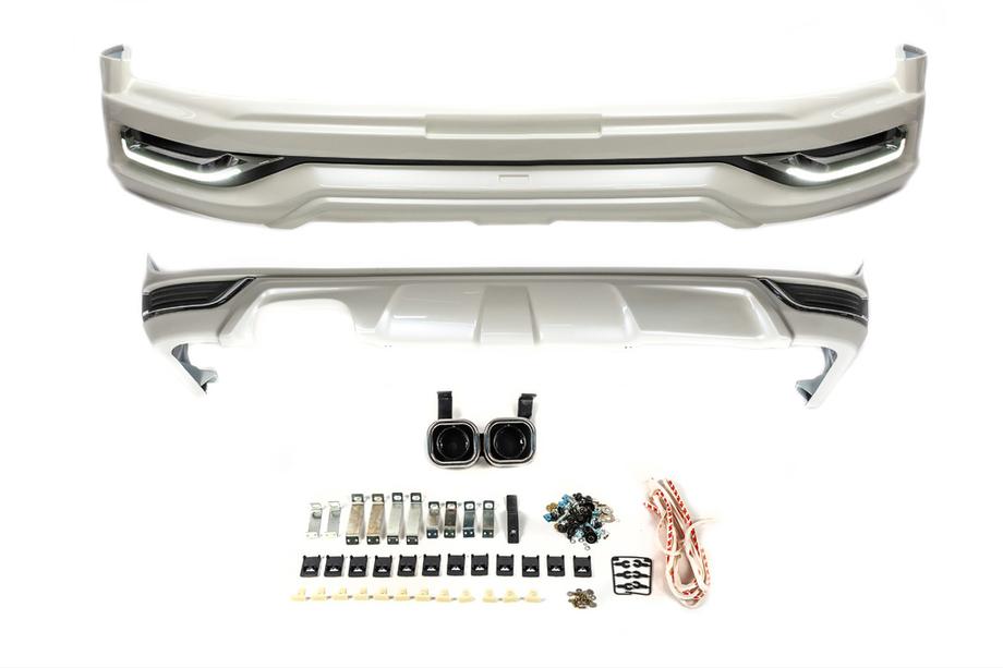 Toyota Land Cruiser 200 2007-2021 Body Kit 2016↗ (Modelista V2-LED) White Image