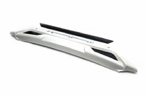 Toyota Land Cruiser 200 2007-2021 Front lip 2016↗ (ME-style, under spoiler) White photo 8