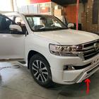 Toyota Land Cruiser 200 2007-2021 Front lip 2016↗ (ME-style, under spoiler) White photo 5