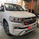 Toyota Land Cruiser 200 2007-2021 Front lip 2016↗ (ME-style, under spoiler) White photo 6