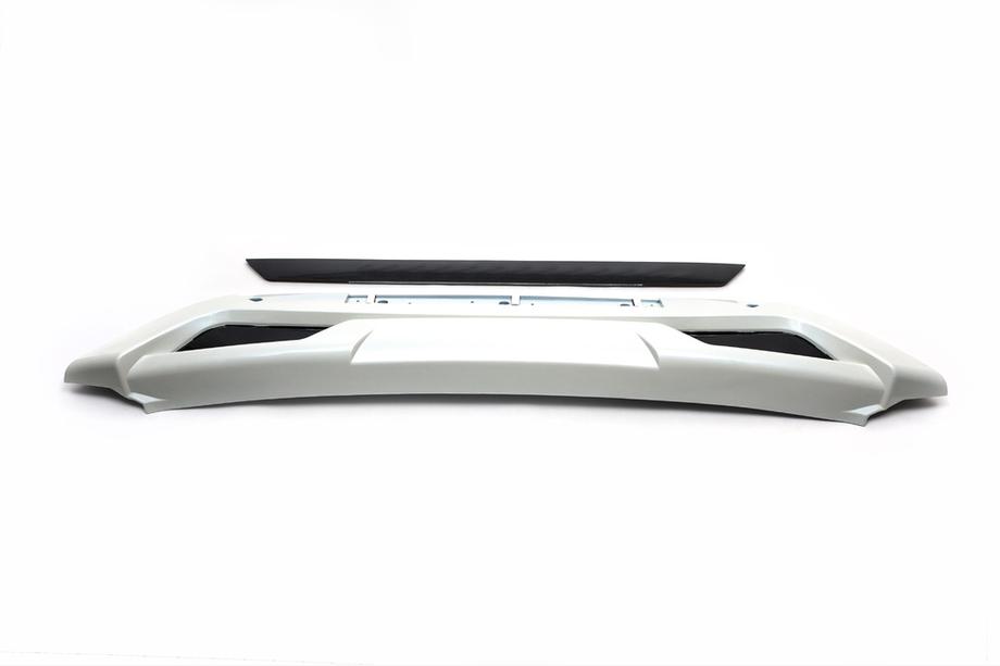 Toyota Land Cruiser 200 2007-2021 Front lip 2016↗ (ME-style, under spoiler) Black Photo 7