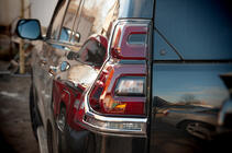 Toyota Land Cruiser Prado 150 2009-2023 Chrome Tail Light Covers V1 (2 pcs, 2018+) photo 2