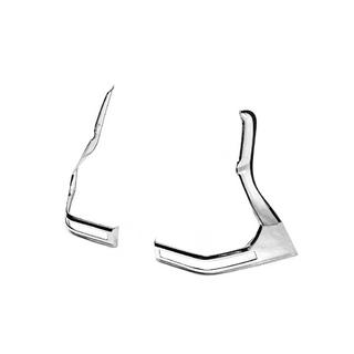 Chrome Tail Light Covers V1 (2 pcs, 2018+) Toyota Land Cruiser Prado 150 2009-2023 photo 4